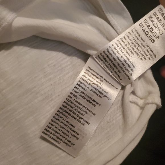 Men's White Cotton Calvin Klein T-shirt - Picture 6 of 8